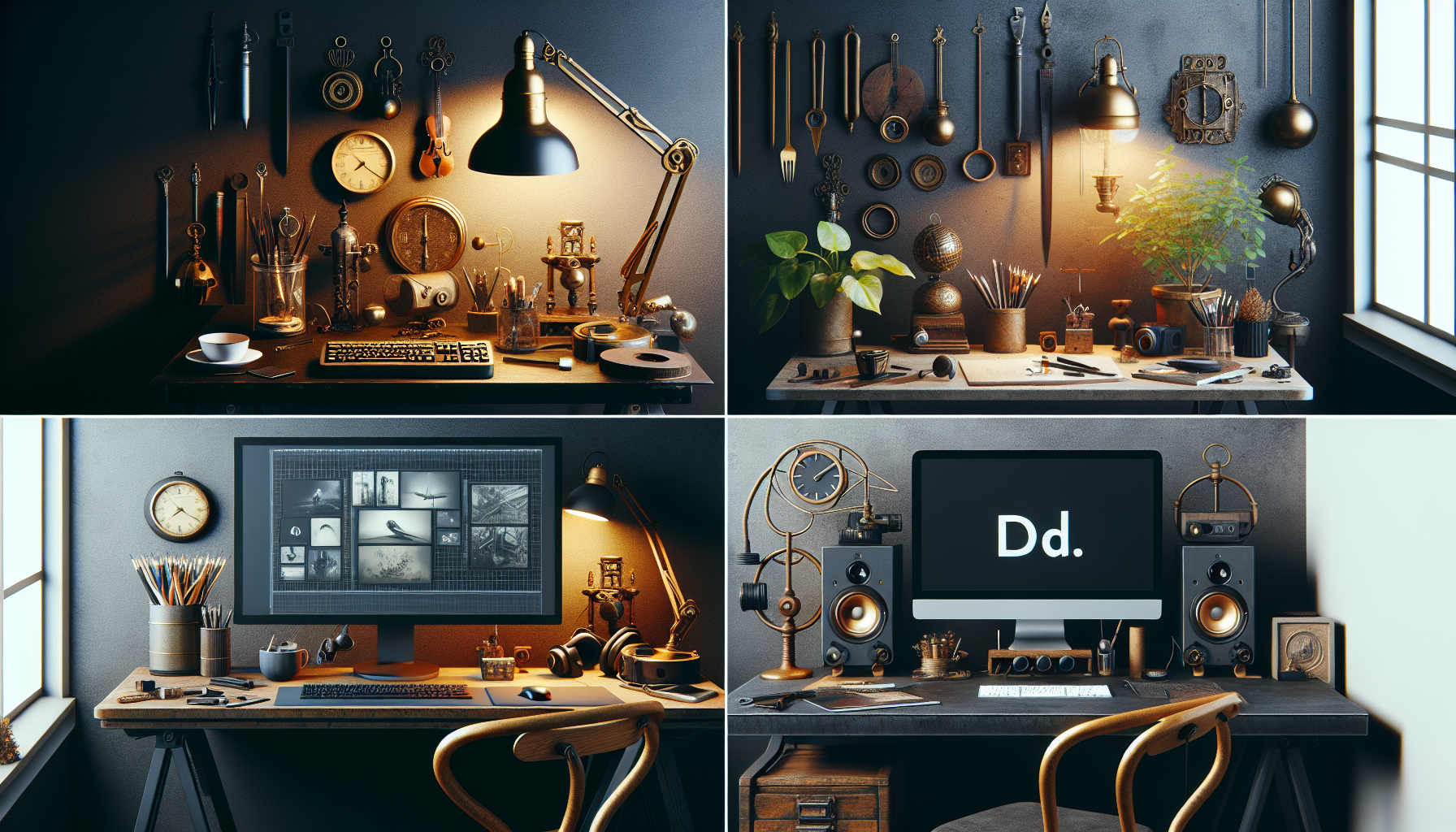Inspiring Desk Setups for Creative Minds