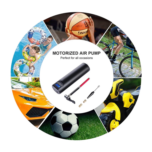 12V 150PSI Rechargeable Air Pump Tire Inflator Cordless Portable Compressor Digital Car Tyre Pump for Car Bicycle Tires Balls - Image 5